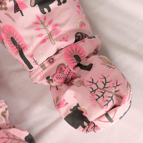 Bambi Girls Baby One-Piece Suit - Rose
