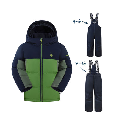 Benito Boys Snowsuit - Pine