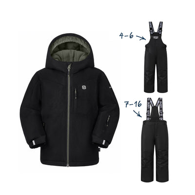 Bolton Boys Snowsuit - Black