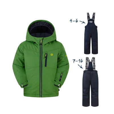 Bolton Boys Snowsuit - Pine