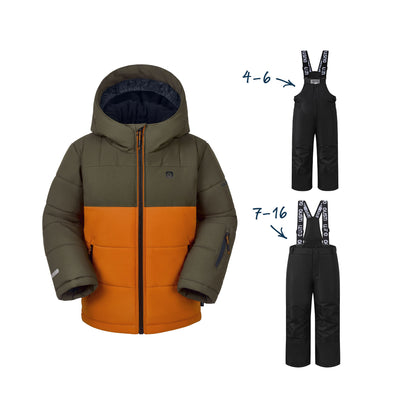 Elmo Boys Snowsuit - Pumpkin