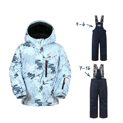 Fanny Girls Snowsuit - Mist