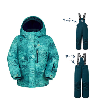 Fanny Girls Snowsuit - Teal