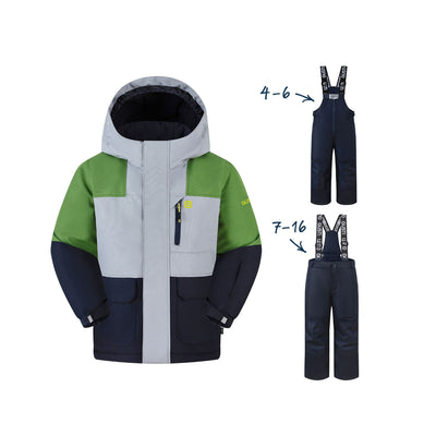 Gage Boys Snowsuit - Pine