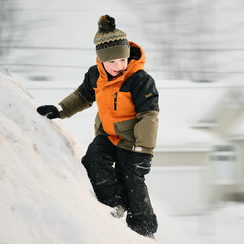 Gage Boys Snowsuit - Pumpkin
