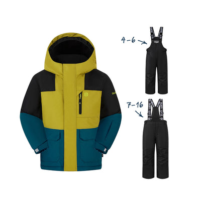 Gage Boys Snowsuit - Seafoam