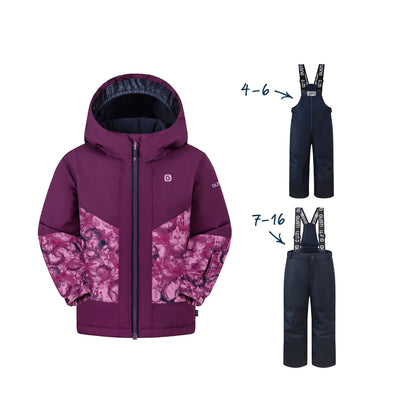 Gypsy Girls Snowsuit - Plum