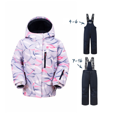 Jolie Girls Snowsuit - Haze