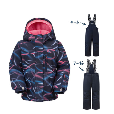 Jolie Girls Snowsuit - Midnight