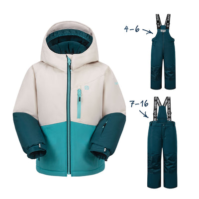 Lauren Girls Snowsuit - Oatmeal