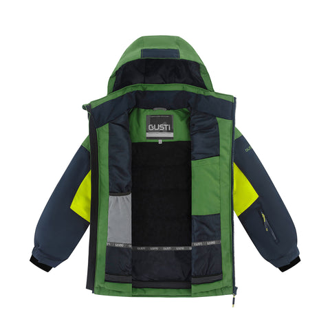 Oso Boys Tech Winter Jacket - Pine/Midnight