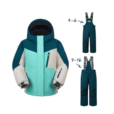 Penny Girls Snowsuit - Aquacade