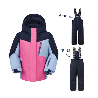 Penny Girls Snowsuit - Pinky