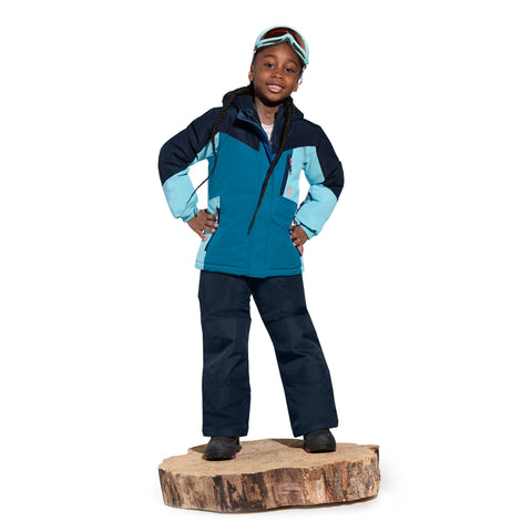 Penny Girls Snowsuit - Sapphire