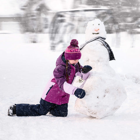 Penny Girls Snowsuit - Wild Aster