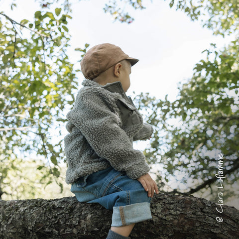 Tripp Boys Sherpa Jacket - Foghorn