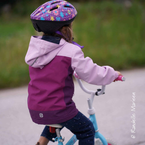 Trista Girls Polar-Lined Jacket - Wild Aster