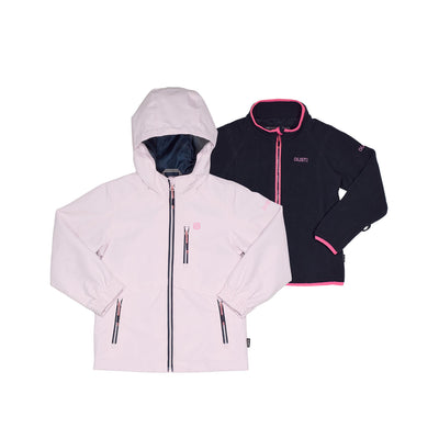 Viola Girls 3 in 1 Jacket - Dusty Pink
