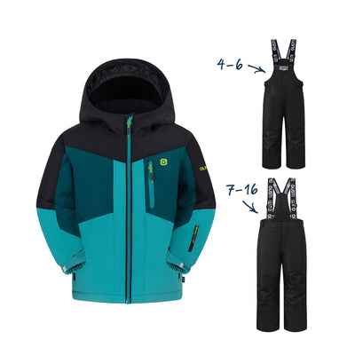 Wilson Boys Snowsuit - Seafoam