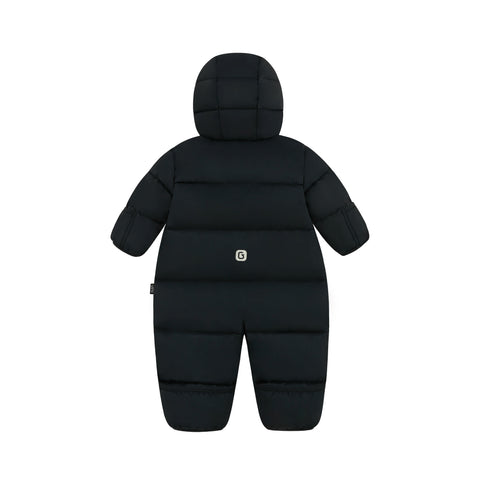 Zane Unisex Infant One-Piece - Black