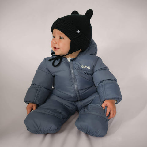 Zane Unisex Infant One-Piece - Blue